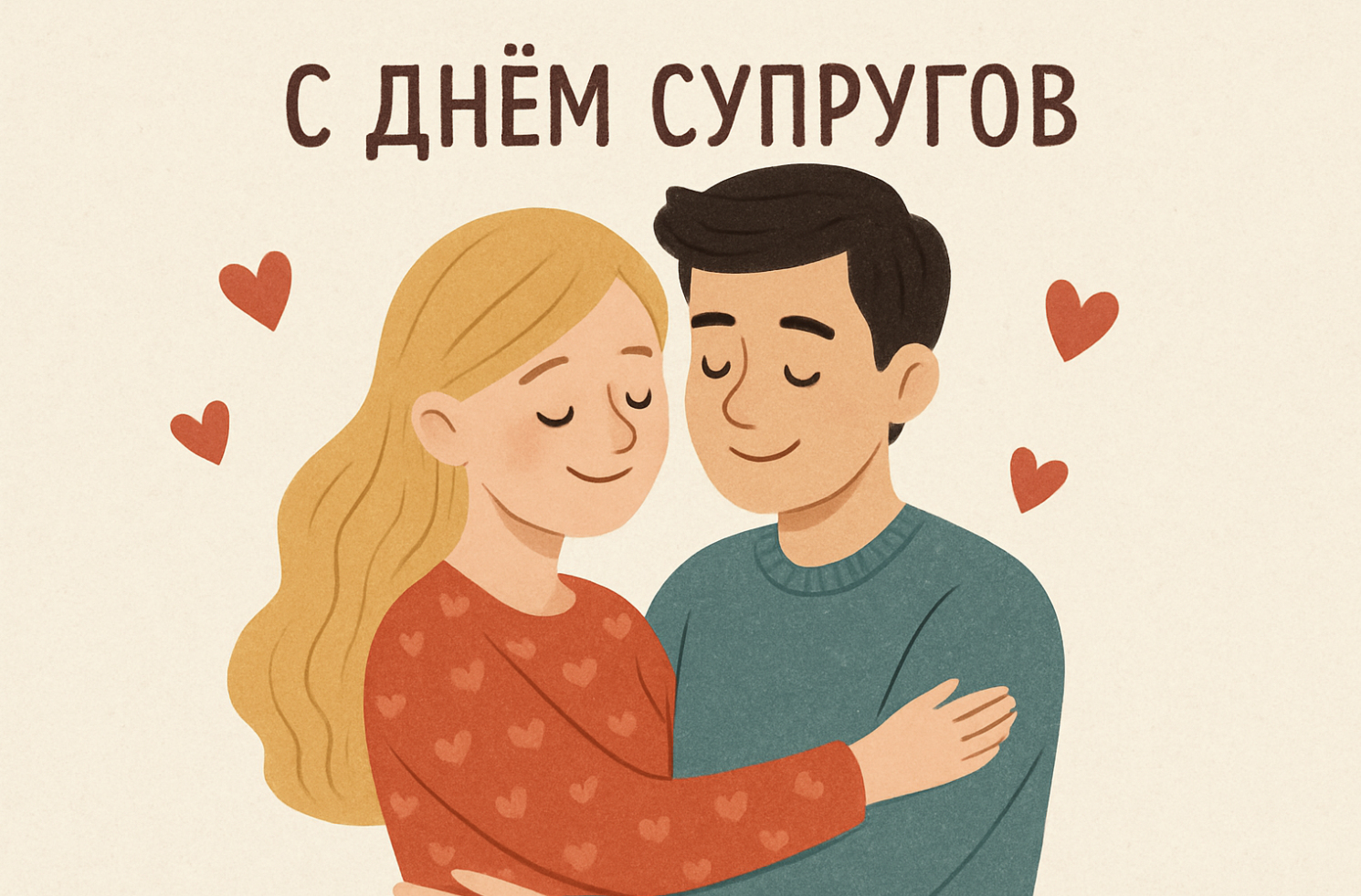 Фото День супругов 2026: открытки к празднику 8